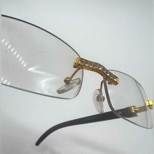 Non prescription bling fashion glasses